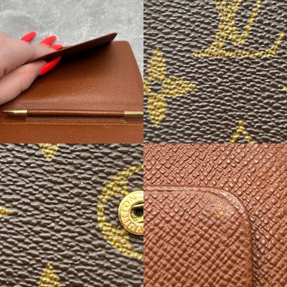 Louis Vuitton Monogram Etui Palm Cover Dark Brown Coated Canvas - Picture 15 of 16